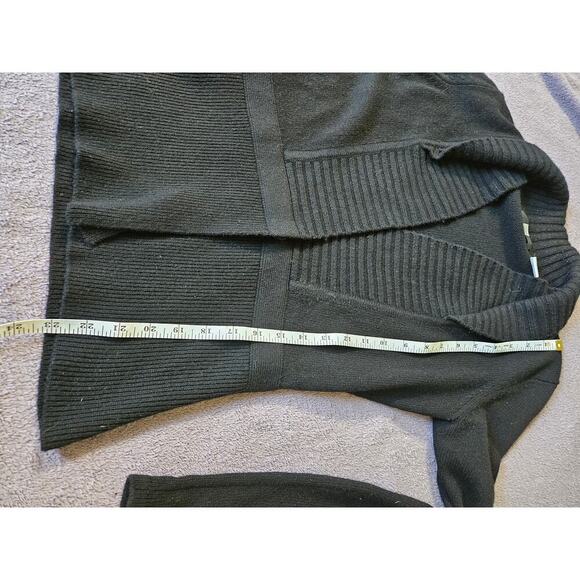Saks Fifth Avenue Cardigan, Wool/Cashmere blend, black size S - Picture 5 of 6